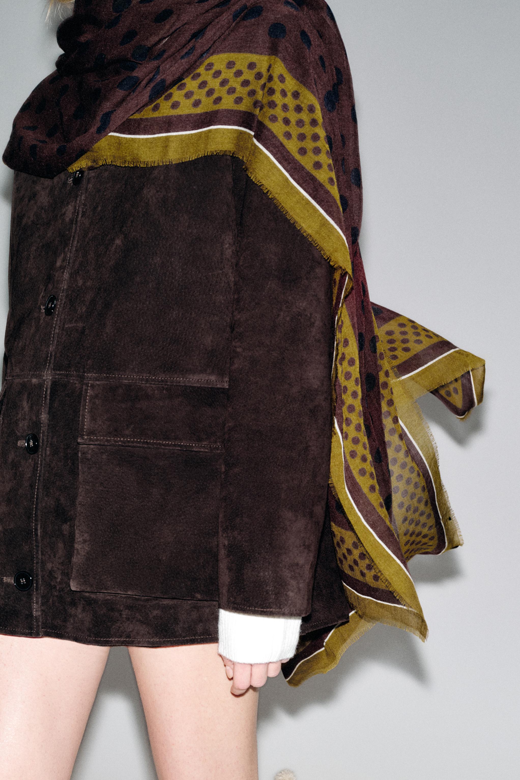 FOULARD À IMPRIMÉ POIS